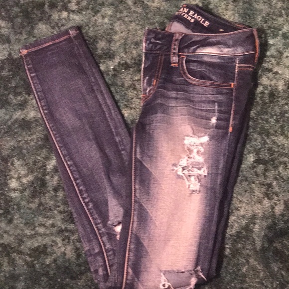 American distressed jeans - Picture 2 of 2